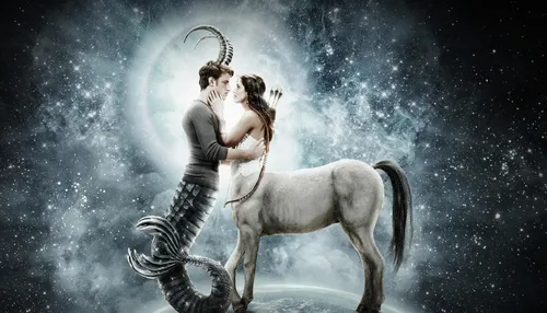 Стрелец Обои на телефон мужчина и женщина целуются на лошади в снегу