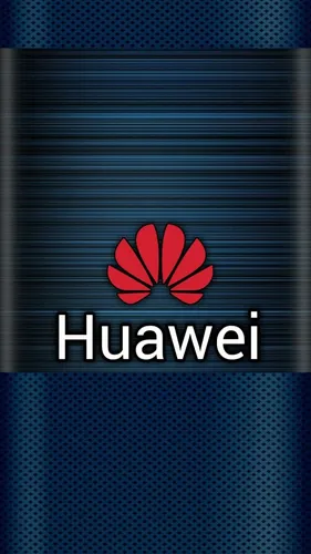 Хуавей Обои на телефон красное сердце на синем фоне