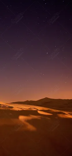 Пустыня Обои на телефон звездное ночное небо над горным хребтом