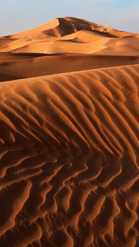 Пустыня Обои на телефон большая песчаная дюна