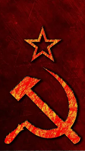 Советские Обои на телефон красная звезда на деревянной поверхности