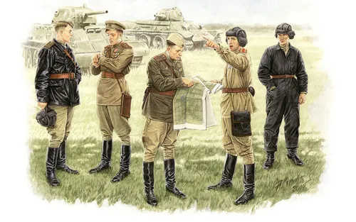 Род Ла Рок, Советские Обои на телефон группа мужчин в военной форме