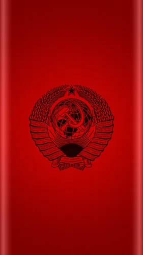 Советские Обои на телефон красный флаг с черепом и скрещенными костями