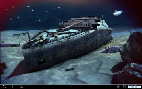 Титаник Обои на телефон военный корабль на скалистой поверхности