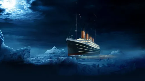 Титаник Обои на телефон корабль в воде
