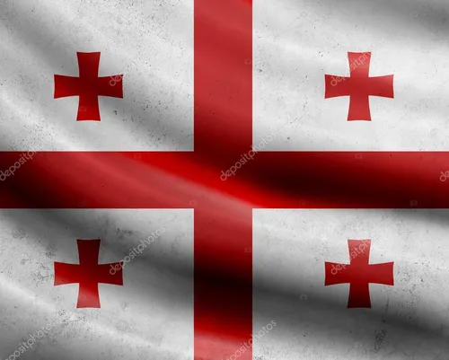 Флаг Грузии Обои на телефон форма, стрелка
