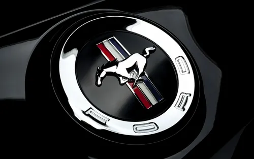 Форд Обои на телефон черно-белый логотип