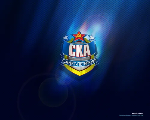 Хк Сибирь Обои на телефон логотип на синем фоне