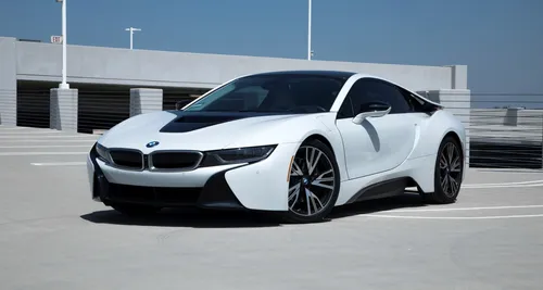 Bmw I8 Обои на телефон белый спортивный автомобиль