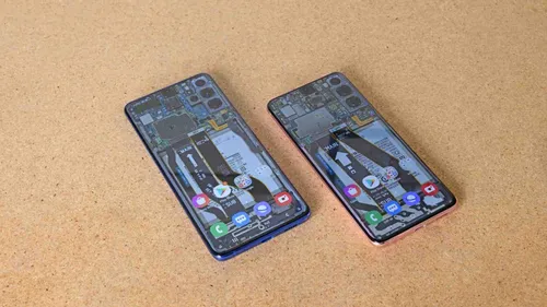 Galaxy Обои на телефон пара сотовых телефонов