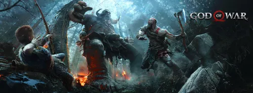 God Of War Обои на телефон группа людей в доспехах