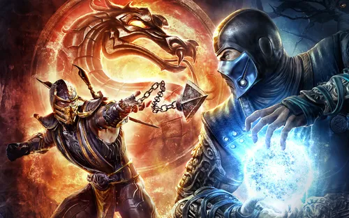 Mortal Kombat X Обои на телефон постер фильма