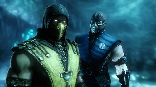 Mortal Kombat X Обои на телефон два человека в одежде