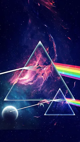 Pink Floyd Обои на телефон космический корабль в космосе