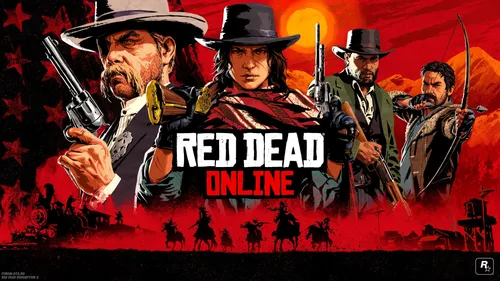 Red Dead Redemption 2 Обои на телефон группа людей с оружием
