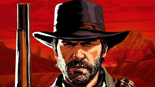 Red Dead Redemption 2 Обои на телефон человек в шляпе