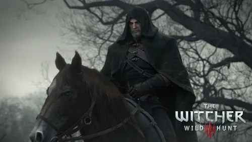 The Witcher 3 Обои на телефон человек в одежде верхом на лошади