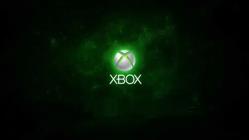 Xbox Обои на телефон зеленый логотип на черном фоне
