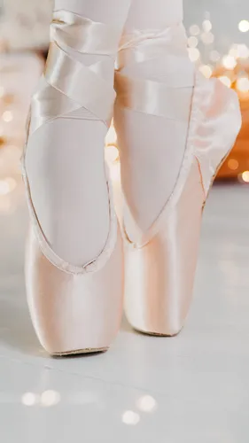 Балерина Обои на телефон пара белых туфель