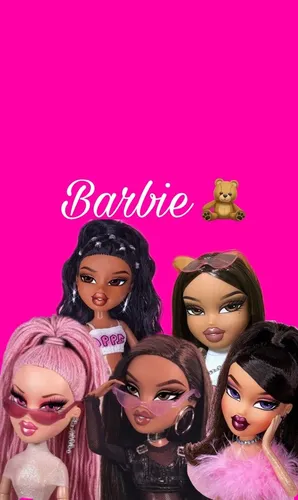 Барби Обои на телефон группа кукол