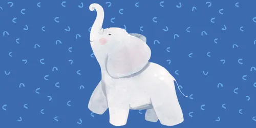 Дамбо Обои на телефон белый слон с розовым носом