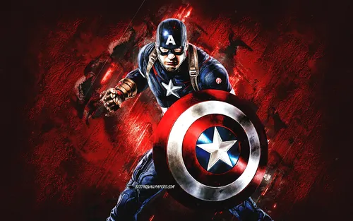 Капитан Америка Обои на телефон снимок