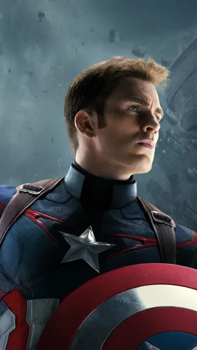 Крис Эванс, Капитан Америка Обои на телефон HD