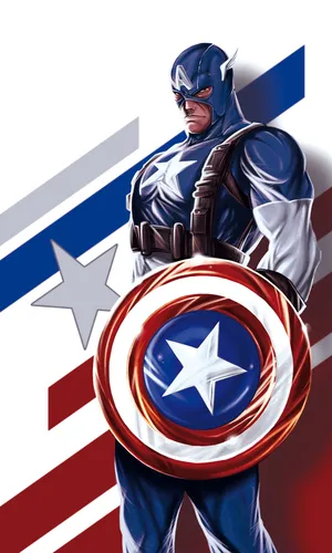 Капитан Америка Обои на телефон для телефона
