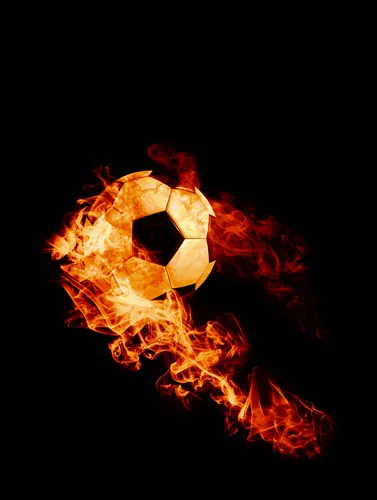 Крутые Футбол Обои на телефон крупный план пожара