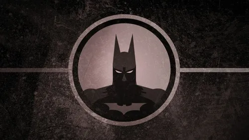 Логотип Бэтмена Обои на телефон логотип на стене