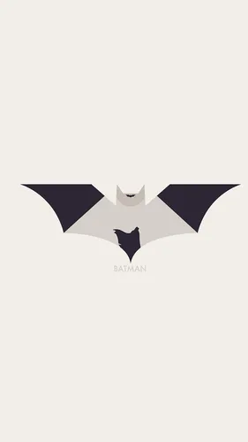 Логотип Бэтмена Обои на телефон для iPhone