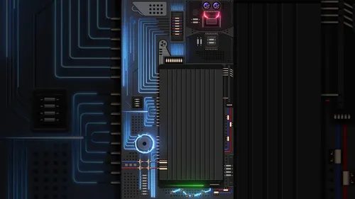 1280X720 Вертикальные Обои на телефон крупный план сервера