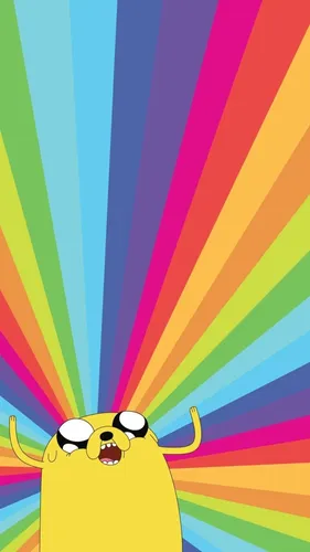 Adventure Time Обои на телефон карикатура на кота