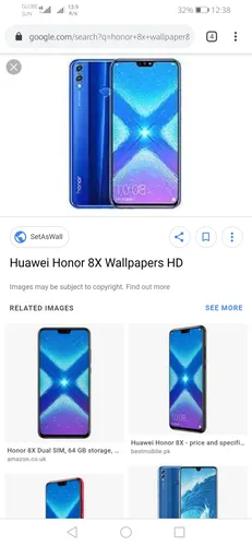 Honor 8X Обои на телефон графический интерфейс пользователя, приложение