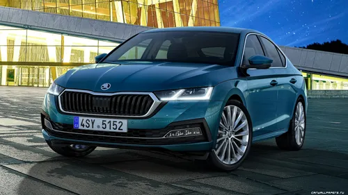 Skoda Обои на телефон автомобиль, припаркованный снаружи