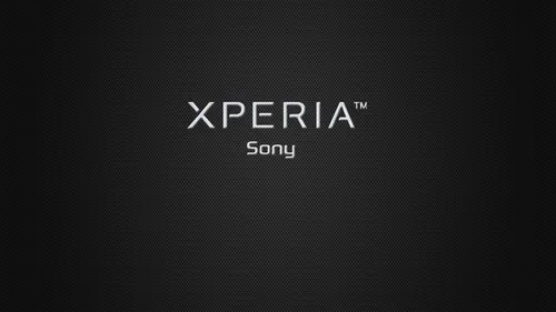 Sony Обои на телефон текст, логотип