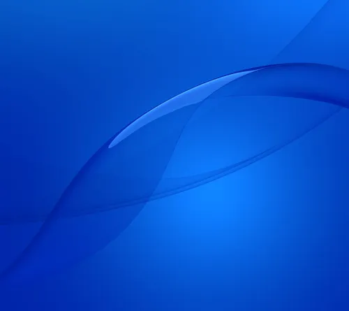 Sony Обои на телефон синий прямоугольник с белой линией посередине