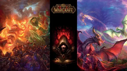 World Of Warcraft Обои на телефон постер фильма с персонажами