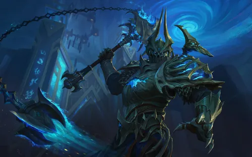 World Of Warcraft Обои на телефон видеоигра с персонажем в доспехах и мечом
