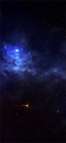 Xiaomi Redmi Note 7 Обои на телефон звездное ночное небо с ярким светом посередине