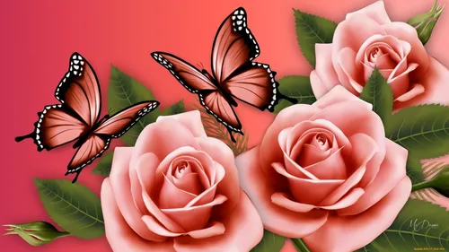 Бесплатно Цветы Обои на телефон группа розовых роз