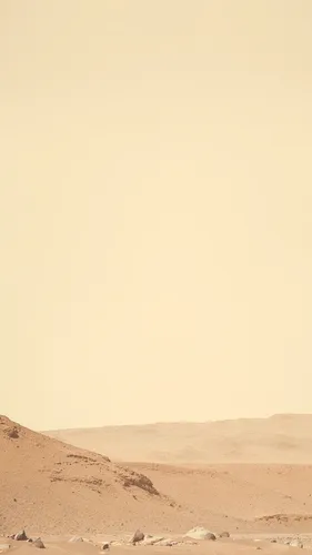 В Бежевых Тонах Обои на телефон песчаная местность с водоемом вдалеке