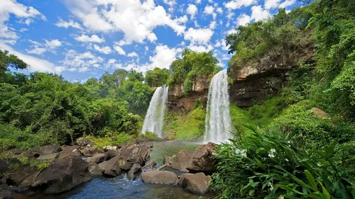 Водопад Горы Обои на телефон айфон