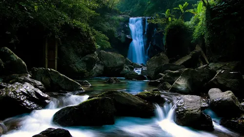 Водопад Горы Обои на телефон фото на андроид