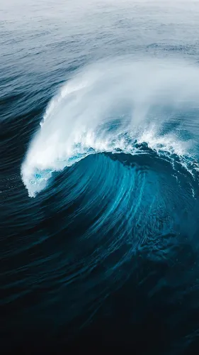 Волна Обои на телефон волна в океане