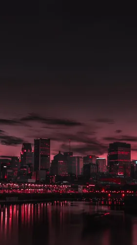 Город Ночной Обои на телефон городской пейзаж ночью