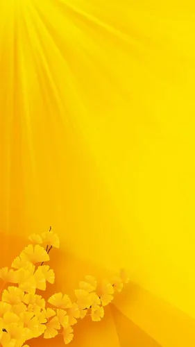 Желтые Цветы Обои на телефон желтая стена с цветами