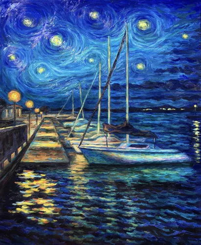 Картины Известных Художников Обои на телефон лодка в воде
