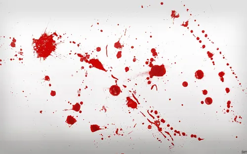 Кровь Обои на телефон красная и черная краска на белой поверхности