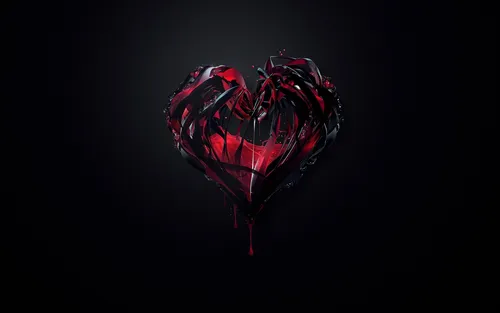 Кровь Обои на телефон красное сердце из красного пластика